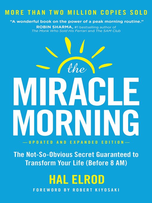 Cover image for The Miracle Morning (Updated and Expanded Edition)